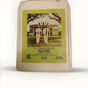 Seals & Crofts, Takin' It Easy 8 Track Tape 1978 Warner Bros